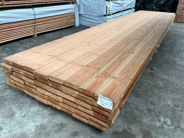 Douglas dakbeschot sponningdeel - 500 cm - 18x145 mm (80x) - afbeelding 1 van  5