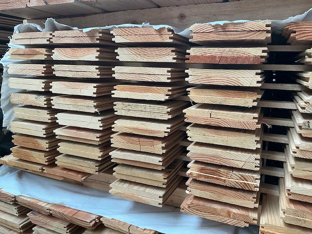 Douglas dakbeschot / sponningplank - 500 cm - 18x185 mm (25x) - afbeelding 2 van  6