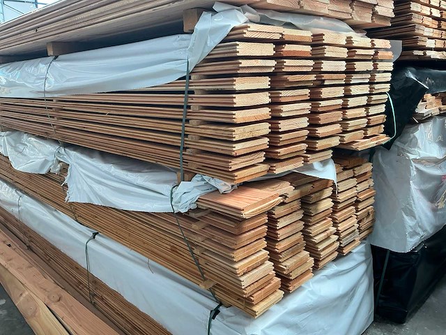 Douglas dakbeschot / sponningplank - 500 cm - 18x185 mm (25x) - afbeelding 6 van  6