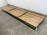 Douglas dekdeel eenzijdig geprofileerd 400x14,5x2,5 cm (43x) - afbeelding 2 van  6