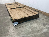 Douglas dekdeel eenzijdig geprofileerd 400x14,5x2,5 cm (43x) - afbeelding 3 van  6