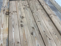 Douglas dekdeel eenzijdig geprofileerd 400x14,5x2,5 cm (43x) - afbeelding 5 van  6