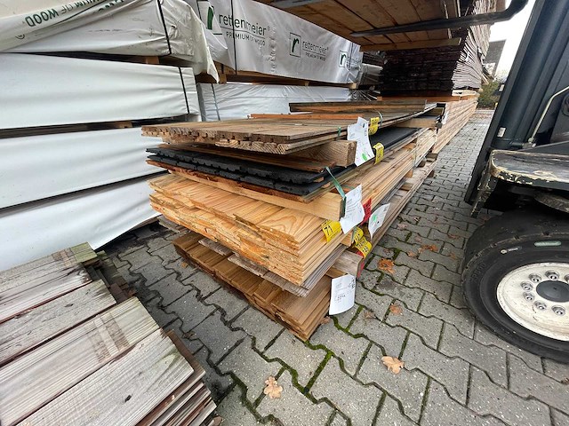 Douglas design- triple- deens profiel 3000x140x20mm (12x) - afbeelding 2 van  3