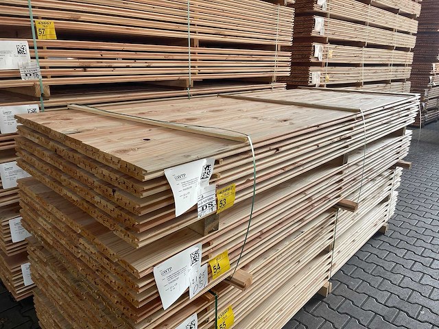 Douglas design- triple- deens profiel 3000x142x18mm (80x) - afbeelding 4 van  4