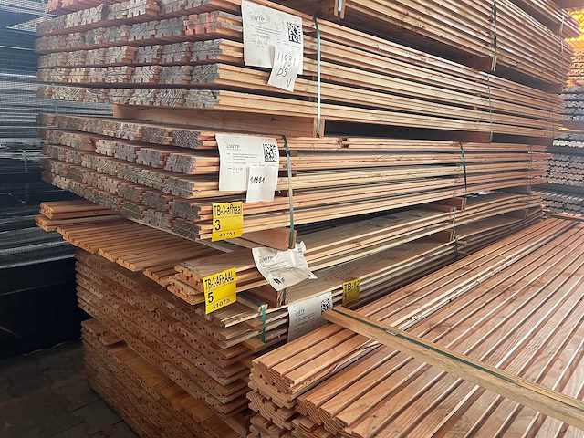 Douglas design- triple- deens profiel 3000x142x22mm (79x) - afbeelding 4 van  4