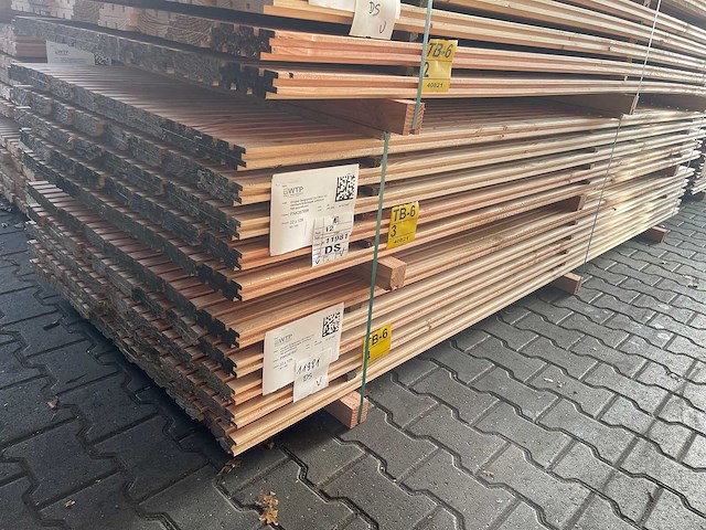 Douglas design- triple- deens profiel 3000x142x22mm (80x) - afbeelding 4 van  4