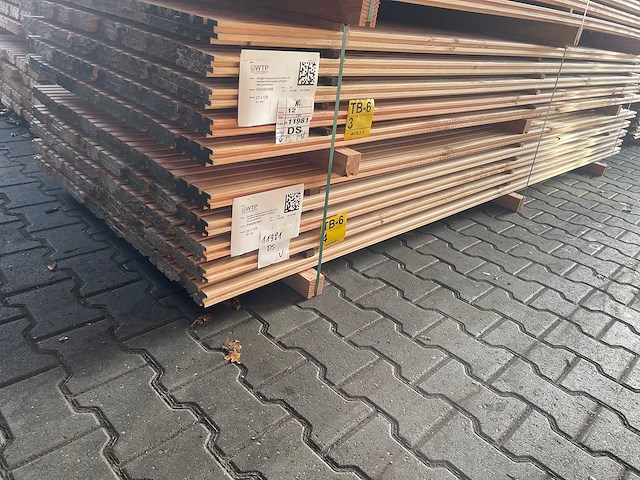 Douglas design- triple- deens profiel 3000x142x22mm (80x) - afbeelding 4 van  4