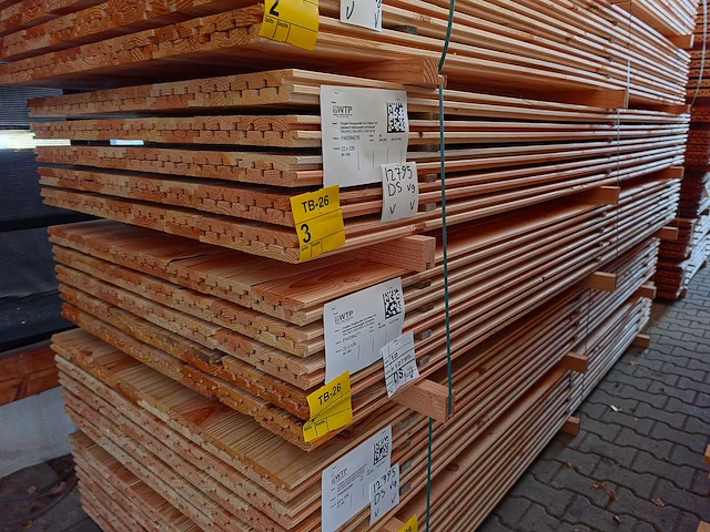 Douglas design- triple- deens profiel 3000x142x22mm (80x) - afbeelding 4 van  4