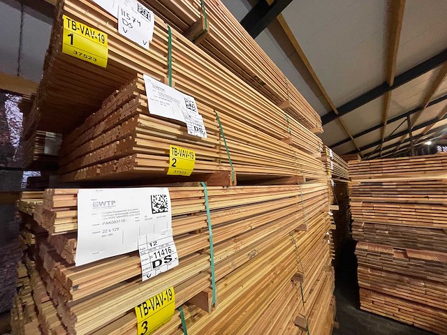 Douglas design- triple- deens profiel 3000x142x22mm (84x) - afbeelding 4 van  4