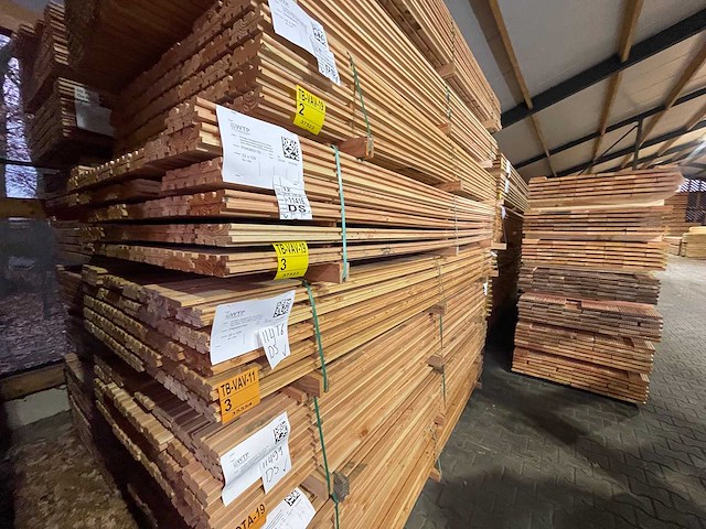 Douglas design- triple- deens profiel 3000x142x22mm (84x) - afbeelding 4 van  4