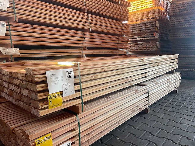 Douglas design- triple- deens profiel 3000x142x22mm (84x) - afbeelding 4 van  4