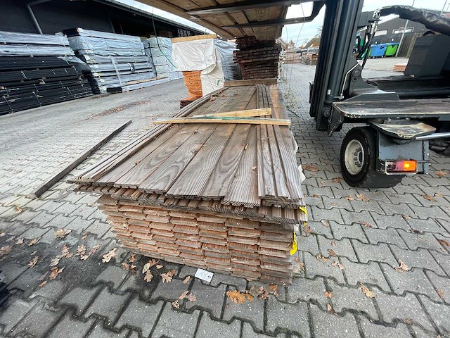 Douglas design- triple- deens profiel 4000x140x22mm (26x) - afbeelding 1 van  3