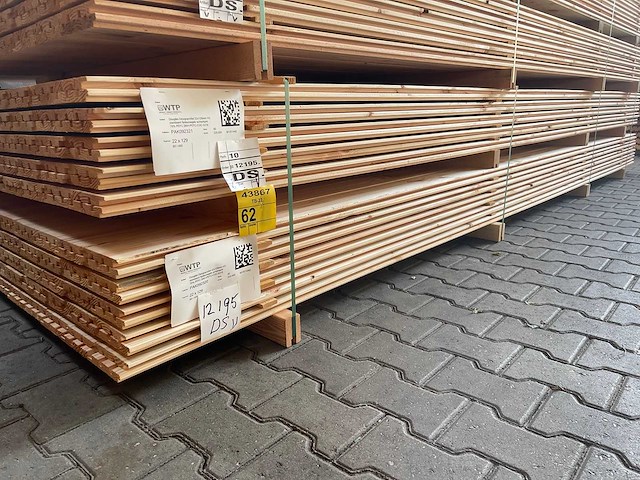 Douglas design- triple- deens profiel 4000x142x18mm (160x) - afbeelding 4 van  4