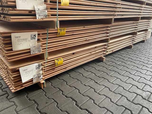 Douglas design- triple- deens profiel 4000x142x18mm (80x) - afbeelding 2 van  2