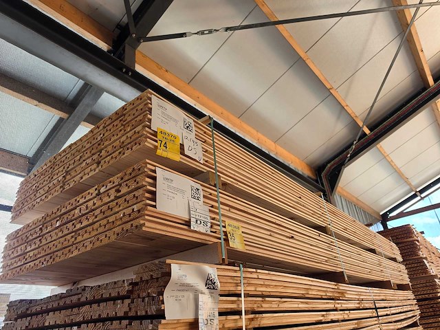 Douglas design- triple- deens profiel 4000x142x18mm (80x) - afbeelding 4 van  4