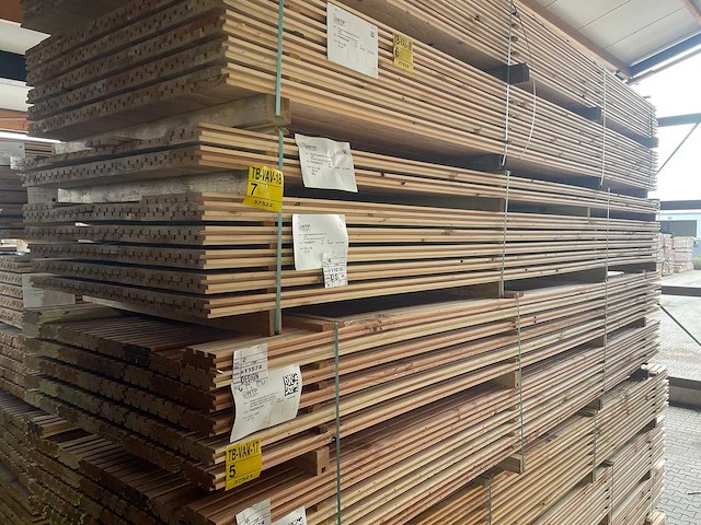 Douglas design- triple- deens profiel, 4000x142x22mm (111x) - afbeelding 4 van  4