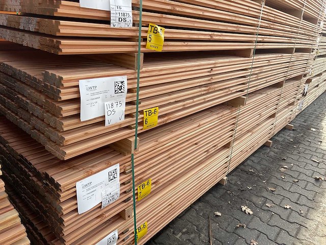 Douglas design- triple- deens profiel 4000x142x22mm (84x) - afbeelding 4 van  4