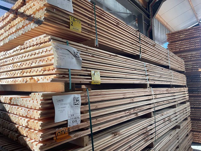 Douglas design- triple- deens profiel 4000x142x22mm (84x) - afbeelding 3 van  4