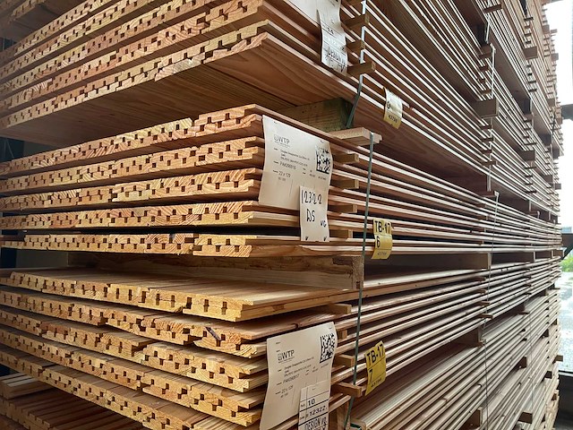 Douglas design- triple- deens profiel 5000x142x18mm (80x) - afbeelding 4 van  4