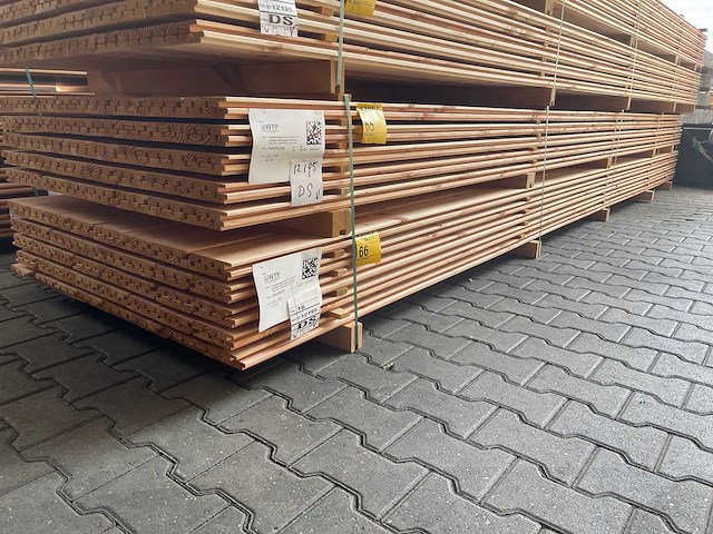 Douglas design- triple- deens profiel 5000x142x18mm (80x) - afbeelding 4 van  4