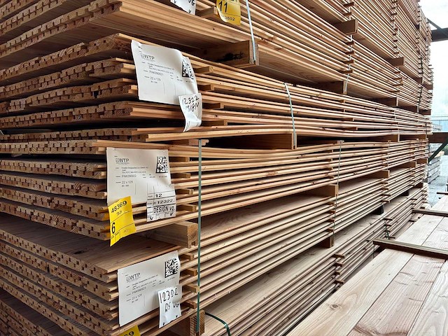 Douglas design- triple- deens profiel 5000x142x18mm (80x) - afbeelding 3 van  3