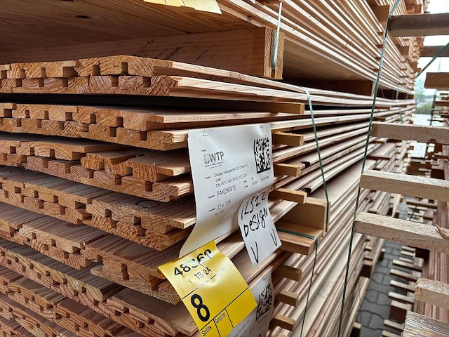 Douglas design- triple- deens profiel 5000x142x18mm (80x) - afbeelding 4 van  4