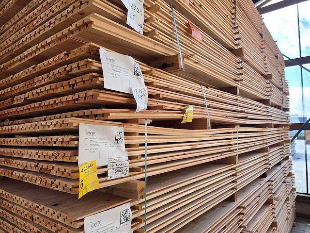 Douglas design- triple- deens profiel 5000x142x18mm (80x) - afbeelding 4 van  4