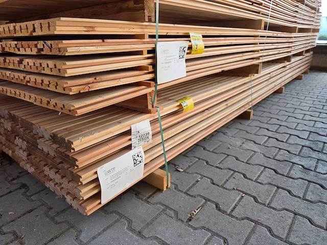 Douglas design- triple- deens profiel 5000x142x18mm (80x) - afbeelding 4 van  4