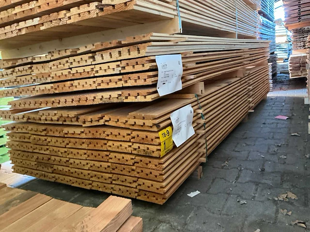 Douglas design- tripple- deens profiel, 3000x142x22mm (116x) - afbeelding 4 van  4