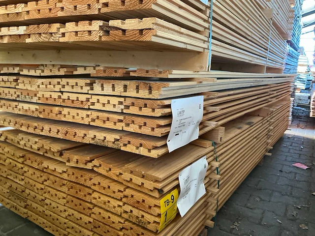 Douglas design- tripple- deens profiel, 3000x142x22mm (72x) - afbeelding 4 van  4