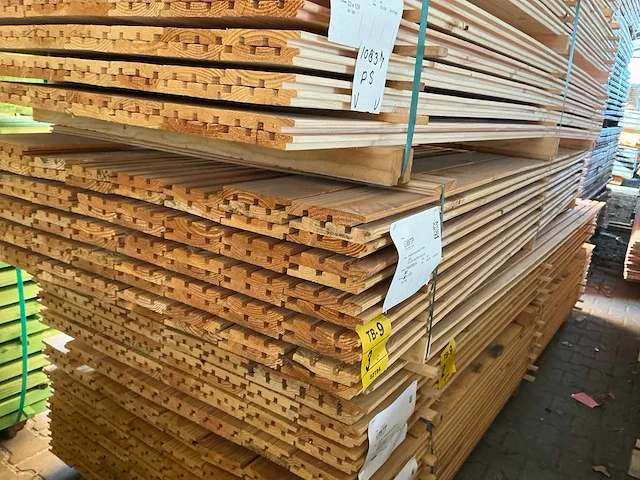 Douglas design- tripple- deens profiel, 3000x142x22mm (84x) - afbeelding 4 van  4