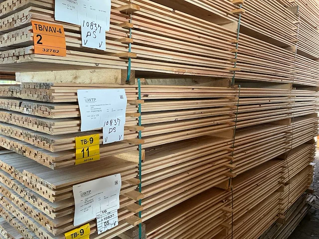 Douglas design- tripple- deens profiel, 4000x142x22mm (84x) - afbeelding 4 van  4