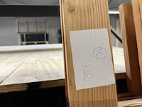 Douglas dubbel deurkozijn, melkglas hillhout - afbeelding 5 van  5