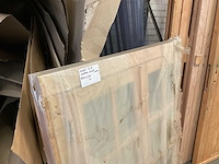 Douglas dubbel raam met glas 1120x1220 mm - afbeelding 2 van  4