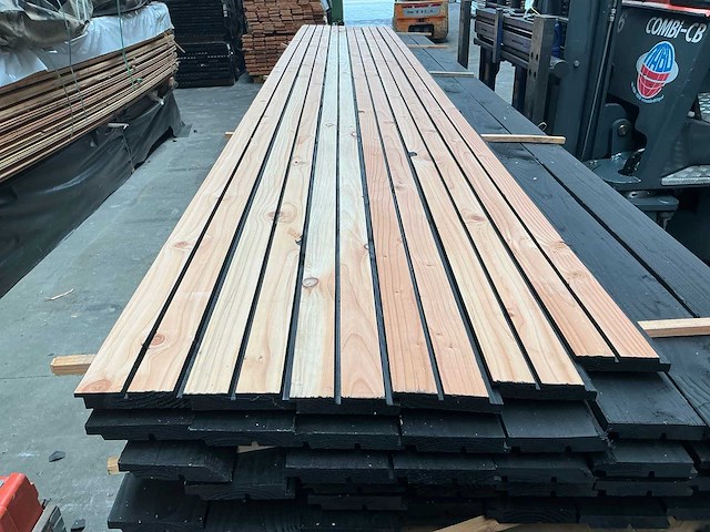 Douglas dubbel rhombus - 250 cm - 25x140 mm (48x) - afbeelding 3 van  4