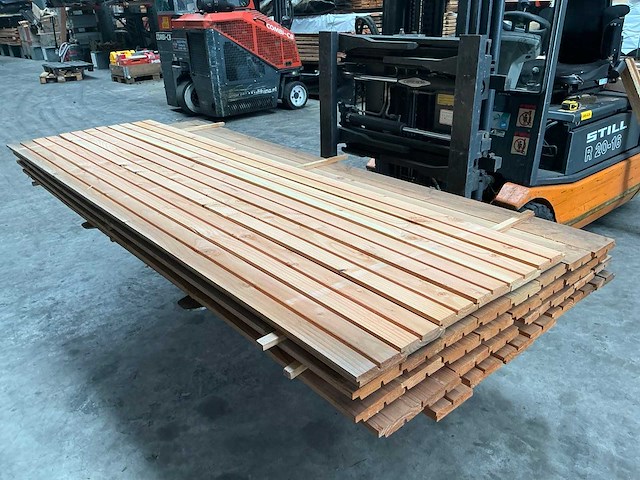 Douglas dubbel rhombus - 250 cm - 27x140 mm (37x) - afbeelding 3 van  5