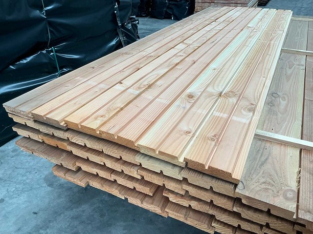 Douglas dubbel rhombus - 250 cm - 27x140 mm (37x) - afbeelding 4 van  5