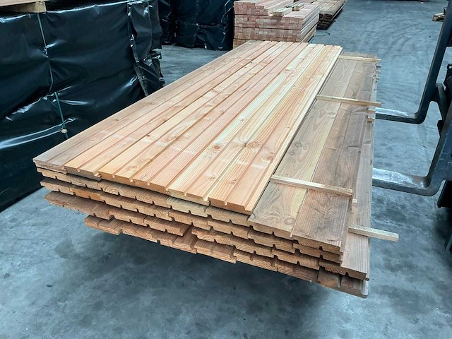 Douglas dubbel rhombus - 250 cm - 27x140 mm (37x) - afbeelding 5 van  5
