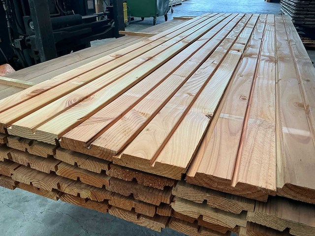 Douglas dubbel rhombus - 250 cm - 27x140 mm (37x) - afbeelding 1 van  5