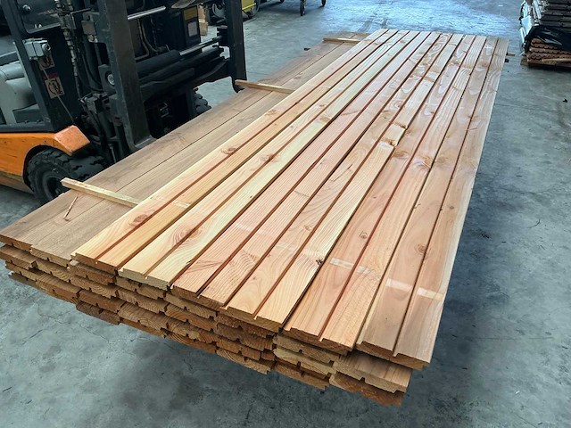 Douglas dubbel rhombus - 250 cm - 27x140 mm (37x) - afbeelding 2 van  5