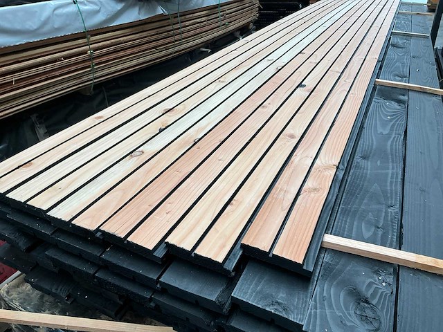 Douglas dubbel rhombus - 500 cm - 25x140 mm (96x) - afbeelding 2 van  4