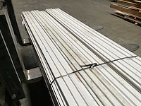Douglas dubbel rhombusprofiel wit 300x14,5x2,1 cm (23x) - afbeelding 5 van  14