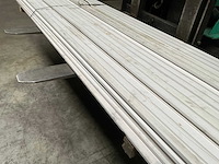 Douglas dubbel rhombusprofiel wit 300x14,5x2,1 cm (23x) - afbeelding 8 van  14