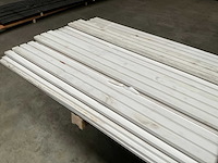 Douglas dubbel rhombusprofiel wit 300x14,5x2,1 cm (23x) - afbeelding 11 van  14