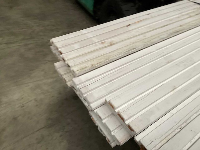 Douglas dubbel rhombusprofiel wit 300x14,5x2,1 cm (23x) - afbeelding 12 van  14