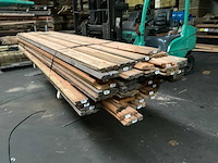 Douglas dubbel rhombusprofielplank 300x14,5x2,8 cm (50x) - afbeelding 1 van  15