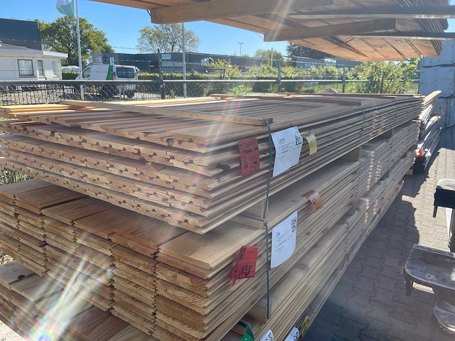Douglas dubbele rhombus 5000x137x18mm (82x) - afbeelding 3 van  3