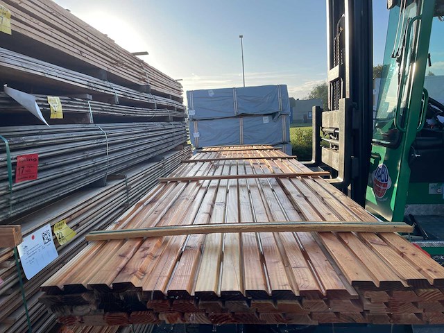 Douglas dubbele rhombus 5000x137x25mm (28x) - afbeelding 1 van  3
