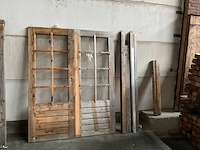 Douglas dubbele tuindeur in frame beglaasd 192x155 cm