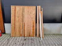 Douglas dubbele tuinpoort - afbeelding 1 van  1